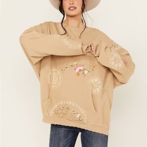 Free People Gram's Attic Sweatshirt size XS